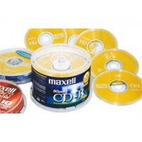 Đĩa trắng CD Maxell cọc 50 chiếc)