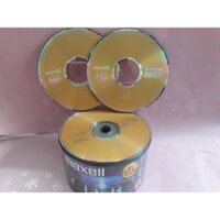 Đĩa trắng CD-R Maxel lốc 50 cái .