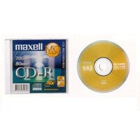 Đĩa trắng CD-R MAXELL CD-R MQ- 52X - 700MB - 80min Lốc 10 đĩa kèm hộp