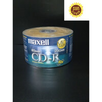 Đĩa Trắng CD-R Maxell Hộp 50 Cái Dung Lượng 700MB (Không Vỏ)