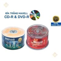 Đĩa trắng CD/DVD trắng MAXELL/ RISHENG hộp 50 cái dung lượng 700mb. Giá tốt nhất .