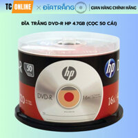 Đĩa trắng DVD-R HP 4.7GB - Cọc 50 đĩa