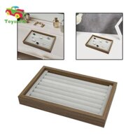 Đĩa trang sức trưng bày Hộp đựng cho bông tai Vòng cổ Trâm cài Đồng hồ Nhẫn