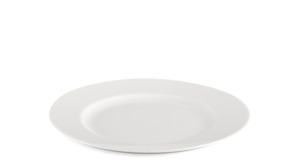 Dĩa tròn 22 cm – Jasmine Lys – Trắng Ngà