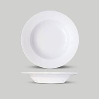 Đĩa tròn sâu (TA)sứ trắng CK