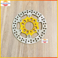 Đĩa trước 4 Lỗ thông dụng size đĩa 220mm >>> Gắn cho các dòng xe Wave/Dream/Sirius/Future/Ex135...Mâm 4 lỗ thông dụng