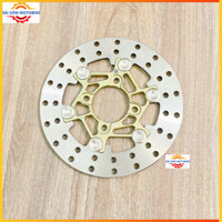 Đĩa trước 4 Lỗ thông dụng size đĩa 220mm >>> Gắn cho các dòng xe Wave/Dream/Sirius/Future/Ex135...Mâm 4 lỗ thông dụng