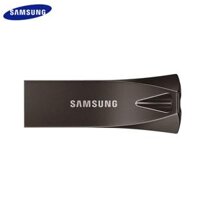 Đĩa U USB 3.1 Samsung BAR Plus 64GB/128GB/256GB - 400 MB/giây, Bút Kim Loại Xám cho Máy Tính