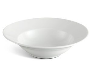 Dĩa vành sâu 27 cm – Jasmine Ly’s – Trắng Ngà