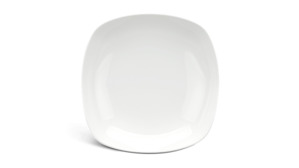 Dĩa vuông sâu 20 cm – Anh Vũ Ly’s – Trắng Ngà