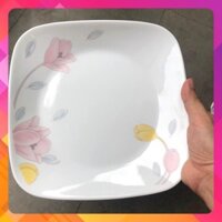 Dĩa Vuông Thủy Tinh Elegant City Corelle 2206- 2211-2213-EC-LP 17-23-26.5cm