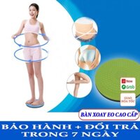 Đĩa xoay eo đôi hình bàn chân tập thể dục giảm mỡ bụng giảm cân bằng sắt 360 độ cao cấp giá rẻ