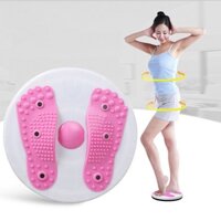 Đĩa xoay lắc tập eo 360 độ, bàn xoay tập cơ bụng  tại nhà và hạt cao su massage bàn chân cực tốt