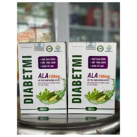 DIABETMI ALPHA LIPOIC ACID - HỖ TRỢ TIỂU ĐƯỜNG - TIM MẠCH - HUYẾT ÁP-GIẢI ĐỘC GAN