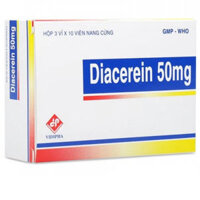 Diacerein 50mg điều trị chứng thoái hóa khớp và viêm xương khớp  – CÔNG TY CỔ PHẦN NHÀ THUỐC NHÂN DÂN – PHƯỢNG HOÀNG