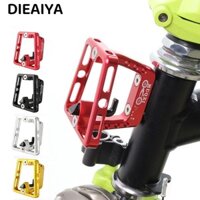 Diaiya Xe Đạp Gấp Trước Carrie, Phụ Tùng DIY Giá Trước Xe Đạp, Thay Thế Bền Hợp Kim Nhôm Xe Đạp Gắn Adapter