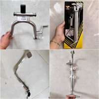 [Diamond] Combo dàn chân xe Ex150 inox304 (Chống đứng/Gác máy/Chống nghiêng/Đạp thắng)