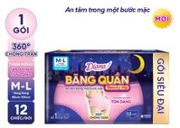Diana Băng Quần Beauty Hip size M-L 12 chiếc/gói
