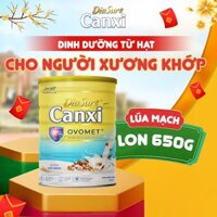 Diasure Canxi 650G Sữa Hạt Xương Khớp Thuần Tự Nhiên Với Hoạt Chất OVOMET Phục Hồi Cơ Xương Bị Thoái Hóa Chống Viêm