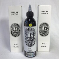 DIAUAN BLACK (8oz) - DIAUAN TAIWAN TATTOO - Mực xăm DIAUAN chính hãng.