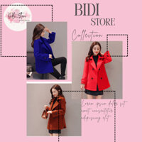 [DiBi Store-DL14] Áo khoác dạ Nữ form ngắn tiểu thư
