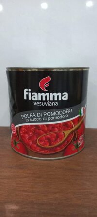 Diced Tomatoes. 2.5kg. Fiamma