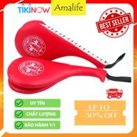 Đích đá Boxing, tập Võ Taekwondo, Vovinam, Karatedo V60 Chính Hãng Amalife Giá 1 chiếc - Màu Đỏ