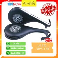 Đích đá Boxing, tập Võ Taekwondo, Vovinam, Karatedo V60 Chính Hãng Amalife Giá 1 chiếc - Màu đen