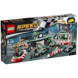 Mô Hình Lego Speed Champions Đích Đến Porsche 75912 (911 GT)