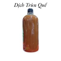 Dịch trùn quế nguyên chất, chai 1 lit, hoa rau củ quả
