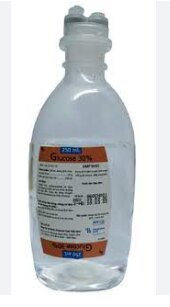 Dịch truyền Glucose 30% 250ml Fresenius Kabi điều trị mất nước do tiêu chảy cấp (Thùng 30 chai)