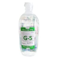 Dịch truyền Glucose Fresenius Kabi 5% – Điều trị hạ đường huyết (Lẻ 1 chai 500ml)