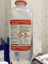 Dịch truyền tĩnh mạch Glucose 5% 500ml