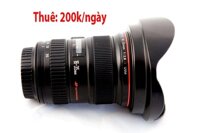 Dịch vụ cho thuê - ống kính canon 16-35 f2.8 l ii