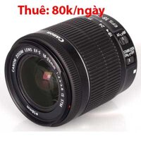 Dịch vụ cho thuê - ống kính canon 18-55 is