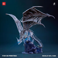 [Dịch Vụ In 3d] Mô Hình Frost Wyrm World Of Warcraft Bằng Chất Liệu Nhựa Resin - Cao 22 cm