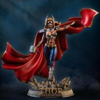 [Dịch Vụ In 3d] Mô Hình Lady Thor Jane Marvel Bằng Chất Liệu Nhựa Resin - Cao 20cm