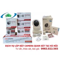 Dịch vụ lắp đặt camera quan sát tại Hà Nội