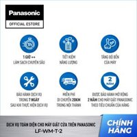 Dịch vụ toàn diện cho máy giặt Panasonic: Làm sạch chuyên sâu + Bảo hành mở rộng 2 năm | Cửa trên | 7kg - 9kg