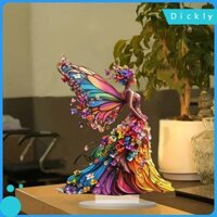 Dickly Butterfly Fairy Trang trí trung tâm DIY cho góc kệ trưng bày