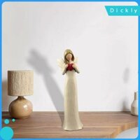 Dickly Nhựa Thiên Thần Tượng Bộ Sưu Tập Lãng Mạn Quà Tặng Giữ Tượng Cho Kệ Sách Phòng Học Văn Phòng Ngày Lễ Trang Trại