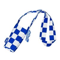 Didicoi Phong Cách Hàn Quốc Túi Đựng Bình Nước Mini Họa Tiết Bàn Cờ, Kẻ Ca-rô - Túi Vải Bạt (Màu xanh)