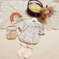 DIDIHOUSE Romper hoa cam kèm tuban