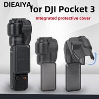DIEAIYA Bảo vệ màn hình , Vỏ bảo vệ Camera chống trầy xước, Phụ kiện PC chống thấm Pan Tilt Lens Cover cho DJI Osmo Pocket 3