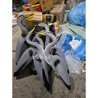 Diệc xốp cứng, diệc xám, con diệc trang trí sân vườn