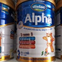 Dielac Alpha 3 900g ( 1-2 tuổi) Hổ trợ phát triển trí não, tăng cân , cao khoẻ