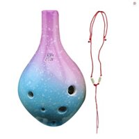 Điểm Alto Phong Cách Dây C Đơn Giản Ocarina Nhạc Cụ Học Cho Người Yêu Gốm Và Te Nhạc Cụ 6 Lỗ Đầy Sao