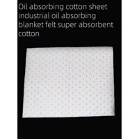 Điểm áp suất tổng hợp PP12 Tấm bông thấm dầu công nghiệp Chăn thấm dầu nỉ siêu thấm Cotton Bể bơi Trạm xăng Xưởng tàu