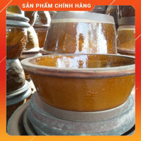 Diệm gốm, chậu gốm xưa, chậu trồng sen, chậu ngâm chân spa, chậu nuôi cá, chậu rửa tay 38cm🍃🍃