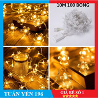 [ĐIỆN 220V] Dây Đèn Led Hoa Mai Hoa Đào 8M-60 Bóng Trang Trí Lễ, Tết ,Party